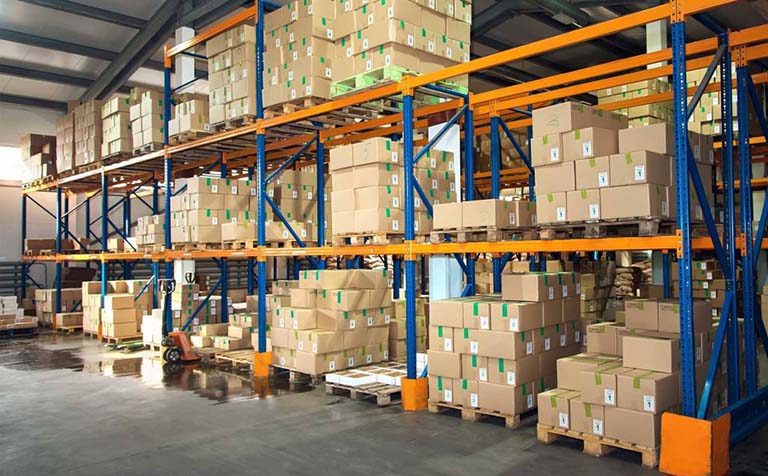 warehousing services background