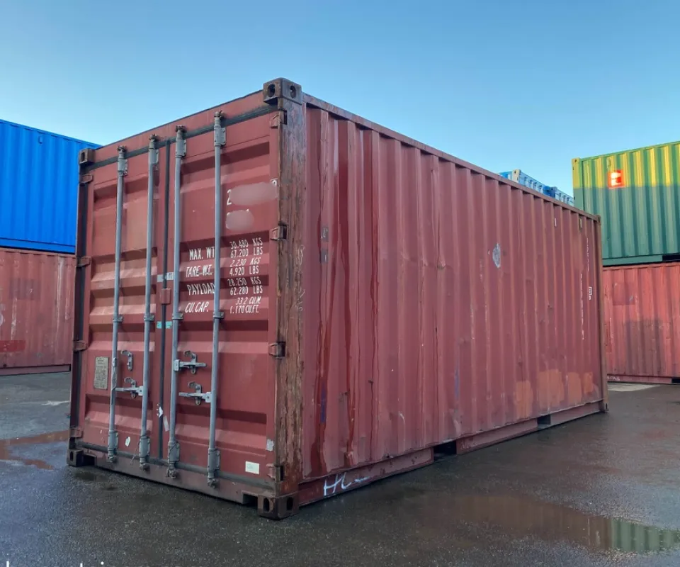 As-Is 20ft Standard Shipping Container - Four Sons Logistics