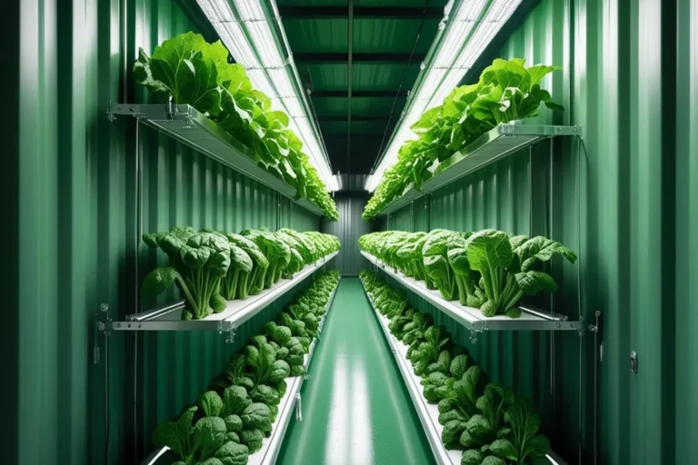 45ft Container Turned Into Indoor Farming - Four Sons Logistics