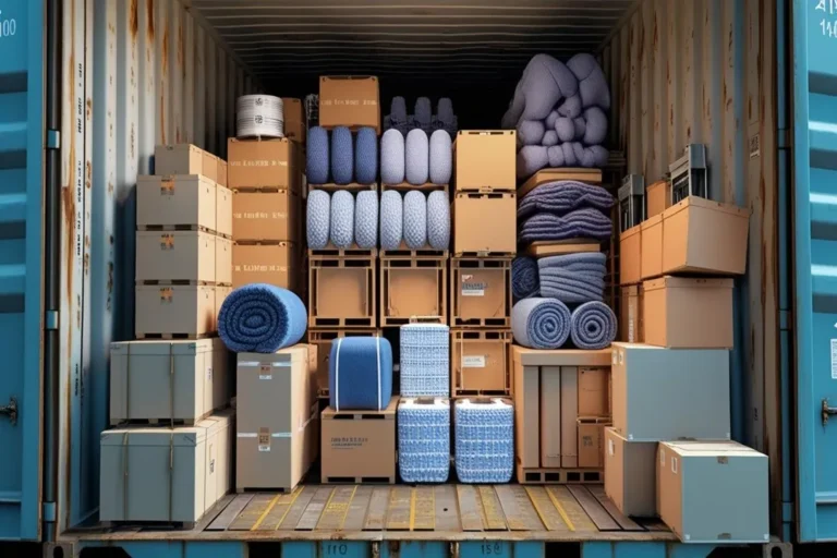 45ft Container as Storage for Export Products - Four Sons Logistics