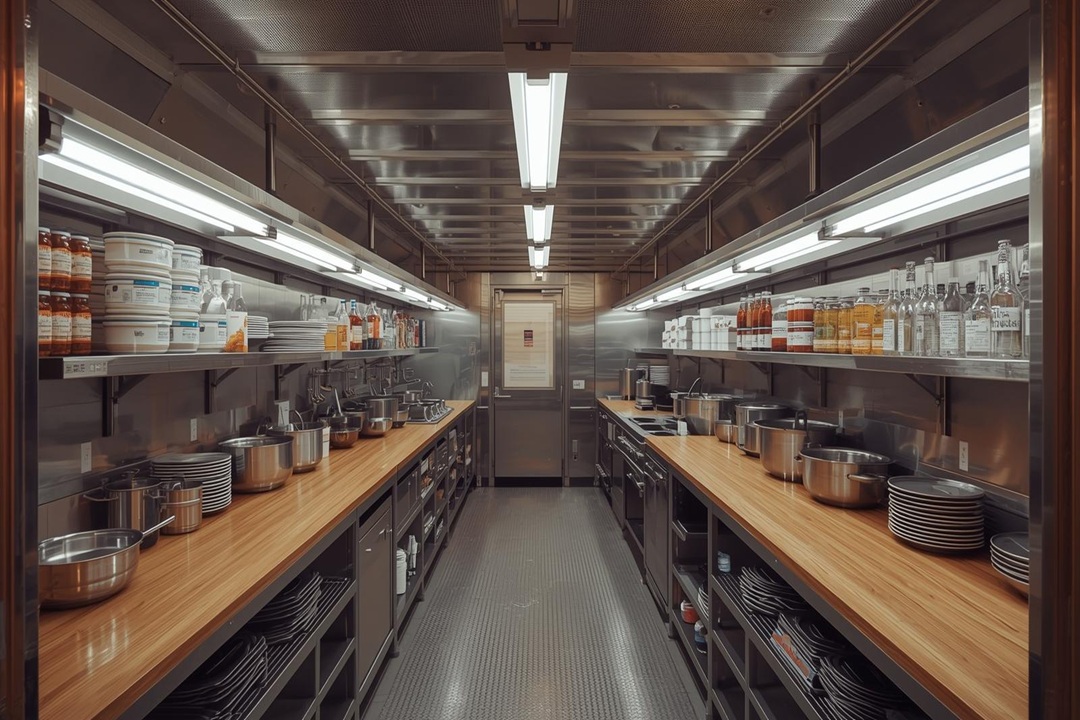Kitchen Logistics 53ft High Cube Shipping Containers for Sale | Four Sons Logistics