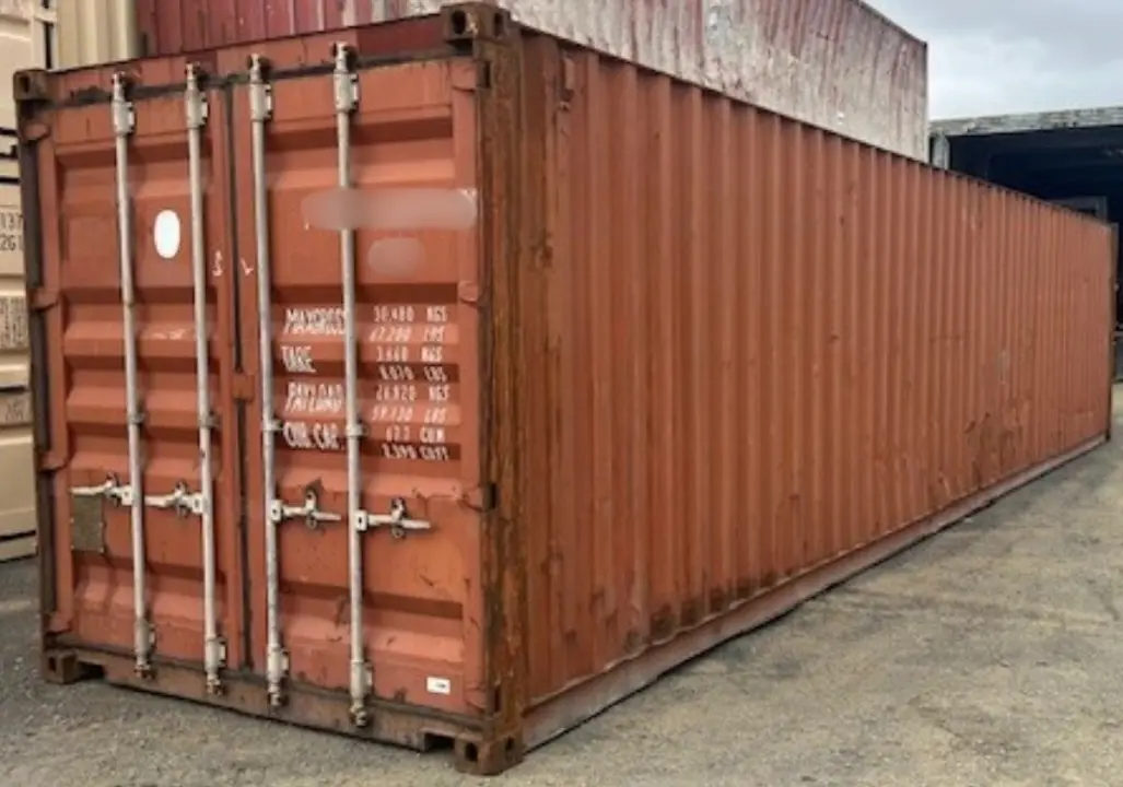 As-Is 40ft Standard Shipping Container - Four Sons Logistics