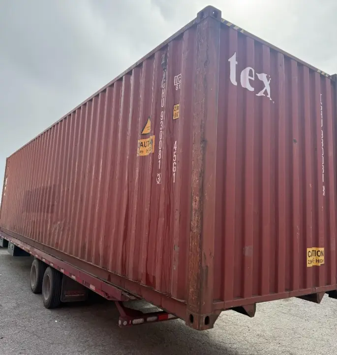 Cargo Worthy 45ft High Cube Shipping Container - Four Sons Logistics
