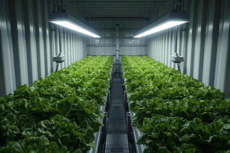 Controlled-Environment Farms Container - Four Sons Logistics