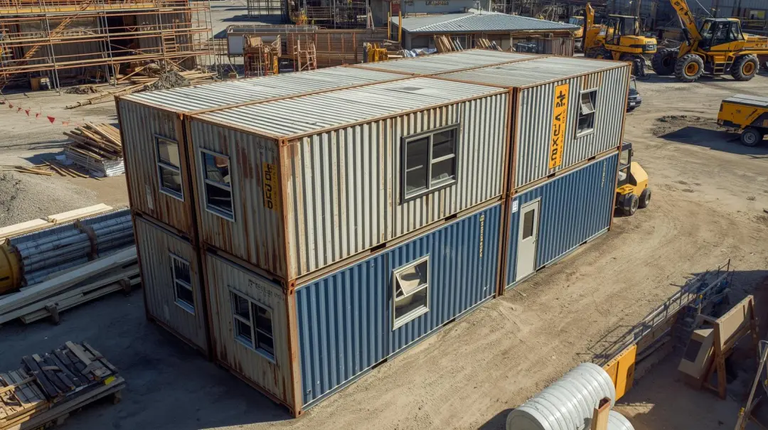 Case Study: Shipping Containers for Construction Projects - Four Sons Logistics Blog