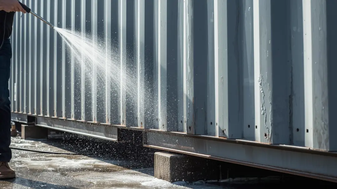 Essential Steps for Shipping Container Maintenance - Four Sons Logistics