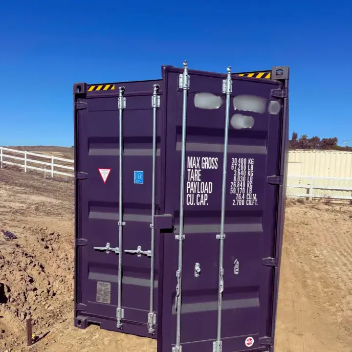 40ft High Cube Container Delivered in Long Beach, CA - Four Sons Logistics