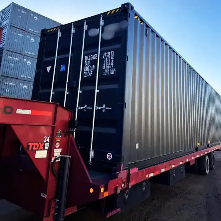 40ft High Cube Container in Long Beach, CA - Four Sons Logistics