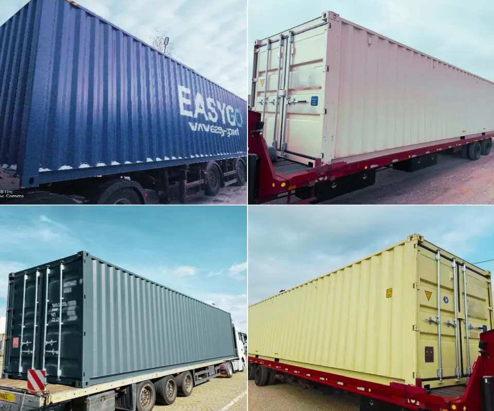 Shipping Container Delivery Across the U.S. and Canada - Four Sons Logistics