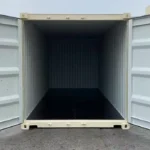 Calgary, AB 20ft Standard Shipping Container Door Open - Four Sons Logistics