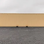 Calgary, AB 40ft Standard Shipping Container Left Side - Four Sons Logistics