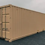Halifax, NS 40ft Standard Shipping Container Left Back Angle - Four Sons Logistics