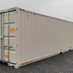 Oakland, CA 40ft High Cube Shipping Container Left Back Angle - Four Sons Logistics