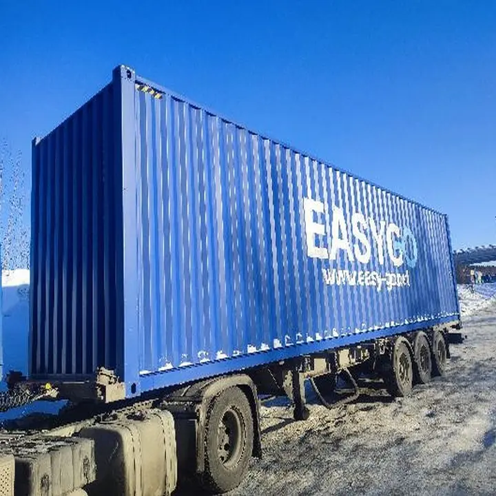 40ft HC Shipping Container Delivery in Dallas, TX - Four Sons Logistics