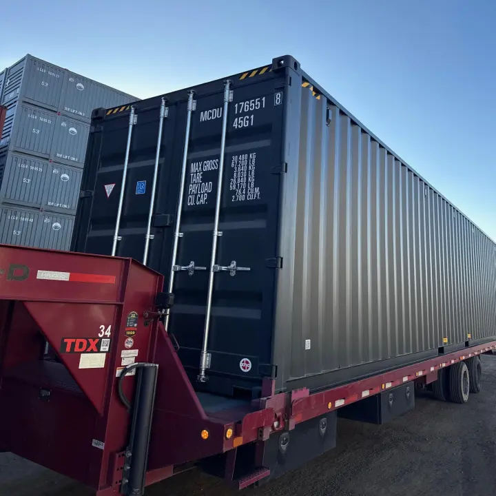 40ft High Cube Container in Long Beach, CA - Four Sons Logistics