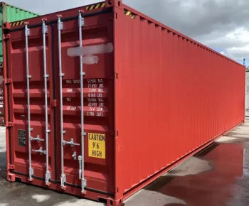 New One-Trip 40ft HC Shipping Container in Houston, TX - Four Sons Logistics