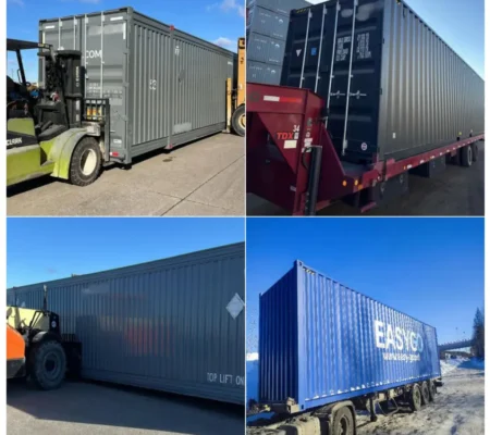 Dependable Container Delivery Across the U.S. and Canada - Four Sons Logistics