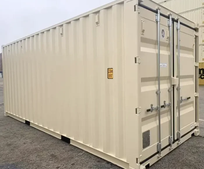 New One-Trip 20ft Standard Shipping Container for Sale in the US, CA, AU & NZ - Four Sons Logistics
