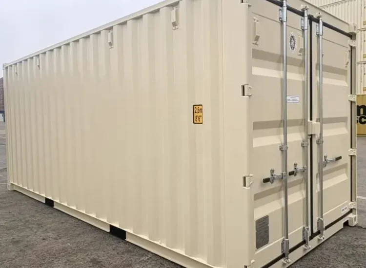 New One-Trip 20ft Standard Shipping Container for Sale in the US, CA, AU & NZ - Four Sons Logistics