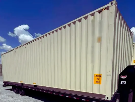 New One-Trip 40ft High Cube Container in New York, NY - Four Sons Logistics