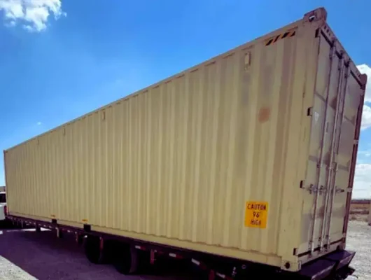 New One-Trip 40ft High Cube Container in Newark, NJ - Four Sons Logistics