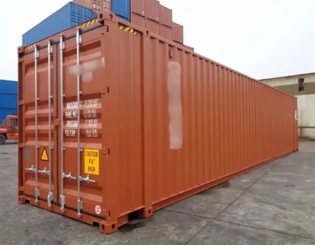 New One-Trip 45ft High Cube Shipping Container - Four Sons Logistics