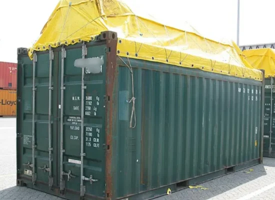 Specialty Containers - Open Top Containers - Four Sons Logistics